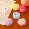 Creativo Colorido Bola de Pelo Bolso Colgante Accesorios Llavero Lindo Muñeco de Peluche Colgante Colgante para Niña Venta al por Mayor