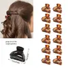 Nuevos Pasadores Pequeños Semircírculo Estilo Francés Set de 12 Piezas Mini Pasadores Pinzas para Trenzar Pinzas para el Cabello Pinzas para Flequillo Accesorios para el Cabello