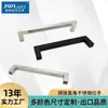 Alça de aço inoxidável ferragens para móveis acessórios para portas e janelas gaveta de armário guarda-roupa soldagem ângulo reto alça de porta escovada