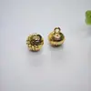 Hebilla metálica de cuentas redondas estilo chino para coser a mano, botón de viento de marea nacional, traje Tang, Hanfu antiguo, cheongsam, hebilla para coser a mano al por mayor