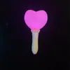 Palo de Luz LED Brillante en Forma de Corazón Luz de Animación para Conciertos Accesorio Luminoso Portátil Fiesta Luz de Animación Letrero Personalización de Logo
