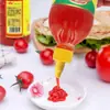 Botella exprimible doble de salsa de tomate 720 g salsa de tomate salsa para ensaladas agridulce de mano pastel papas fritas pasta alitas asadas mayoreo