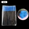 Set de 50 Piezas de Cepillo para Pestañas de Varilla de Cristal Ly, Peine para Pestañas de Varilla Sólida, Cepillo para Cejas en Espiral, Herramientas para Rizar Pestañas y Extensiones de Pestañas
