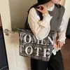 Moda Otoño 2025 Bolso Casual de Gran Capacidad con Diseño de Nicho de Moda Bolso de Hombro Tote para Mujer