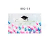 Nuevos Banners de Temporada de Graduación, Fondo Decorativo de Graduación, Banners y Banderas para Toma de Fotos en Fiestas al Aire Libre