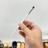 Plástico Handle Style Novo Estilo Internet Celebrant Mesmo Estilo Eyeliner Brush chanfrado cabeça plana pálpebra até Silkworm Brush Escova de sobrancelha Silicone
