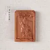 Accesorios de Madera de Azufaifo Golpeada por el Rayo, Colgante de Bodhisattva Weituo, Colgante de los Cinco Dioses de la Riqueza, Colgante de Zhong Kui, Manualidades Talladas DIY, Accesorios para Colgantes de Collar