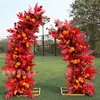 Accesorios de Boda Arco de Hierro Decoración de Puerta de Cuerno de Vaca Soporte de Flores Decoración de Césped al Aire Libre Arreglo de Boda Decoración de Fondo