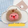 Muñeca capabala de peluche de dibujos animados Hámster de agua Broche de cobaya tocado calcetines ropa bufanda accesorios diy decoración