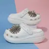 Aumento de Altura de 6 cm, Efecto Adelgazante~ Zuecos Ultra Suaves de Suela Gruesa para Mujer, Nuevo Modelo 2026, Sandalias de Punta Cerrada de Moda para Exteriores y Playa para Verano
