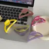 Clip de Color Crema Ins, Clip para Cabello Dulce y Versátil, Clip Grande de Tiburón, Clip para la Parte Posterior de la Cabeza, Accesorios para el Cabello, Estilo Ins