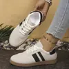 Zapatos Agan Zapatos de Mujer 2026 Primavera Nuevos Zapatos Blancos Casuales Retro Zapatos de Tabla Zapatos Deportivos Versátiles Zapatos de Entrenamiento Alemanes Zapatos de Mujer