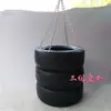 Saco de Boxeo Colgante para Casa para Adultos Saco de Arena Muay Thai Saco de Neumático Taekwondo Equipo de Entrenamiento para Gimnasio