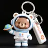 Chaveiro de PVC Boneco Personalizado Desenho Animado Boneco com Cabeça que Balança Pingente Estéreo 3D Profissional Pingente de Silicone Fofo Criativo