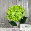 Flor Artificial Ramo de Hortensias de un Solo Tallo Boda Arreglo de Flores de Seda Decoración para Sala de Estar Hogar Hotel Flores Hechas a Mano