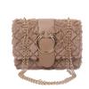 Bolso Pequeño de Celebridad de Internet para Mujer 2023 Nueva Moda Popular Bolso de Cadena Felpa de Lana de Cordero Bolso de Hombro Estilo Occidental Bolso Bandolera