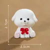 Ornatos de Resina para Micro-Paisagismo Cachorrinho Animal Boneco de Mesa Carro Boneco Desenho Animado Pequenos Enfeites Artesanato Acessórios