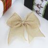 Fita xadrez personalizada personalizada imitação de fio de cânhamo cópia cinto 6,3 cm de largura decoração de natal laço fita