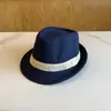 Sombrero de Paja Estilo Coreano Borde Crudo Jazz para Hombre Verano Viaje Paja Enrollada Protección Solar Sombrero de Paja Juventud Viaje Sombrero Casual