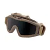 Gafas Tácticas de Dropshipping Transfronterizo Gafas Protectoras Resistentes a Impactos para Campo al Aire Libre Desierto Gafas Protectoras de Fuerzas Especiales