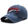 Boné de beisebol feminino estilo americano Face Show Pequeno Retro Lavado Masculino Denim Boné Chapéu Viagem Primavera Explosões Transfronteiriças