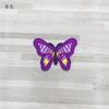 Explosivo Dibujo Animado Bordado Rojo Pasta de Tela Mezclado Bordado de Mariposa Parche de Tela Parche Accesorios DIY Hechos a Mano Bordado de Parche