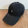 Gorra de Béisbol Vintage Lavada Estilo Retro Americano con Diseño Sencillo de Nicho, Bordado de Letra U en Bloques de Color, Gorra Versátil de Pico de Pato de Moda