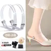 Cadarço Sapatos de Salto Alto Calcanhar Anti-queda Feminino Diamante Fixado Cadarço Anti-queda de Calcanhar Instalação Gratuita Sapatos Artefato Anti-queda de Calcanhar