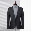 Traje de Lana Laishbert para Hombre Otoño e Invierno Nueva Tendencia Informal Pequeño Traje para Hombre Chaqueta de Traje Ajustada para Hombre