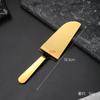 Juego de Espátula y Tenedor para Pasteles de Acero Inoxidable Chapado en Oro Tenedor de Postre y Fruta Herramientas Multifuncionales para Hornear Fabricante Directo Venta al por Mayor