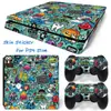 Película ps4 slim Pegatina Máquina Delgada ps4 slim Pegatina Cuerpo ps4 slim Pegatina Graffiti ps4 slim