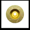 Disco de corte de diamante para mármol, piedra de cuarzo, baldosa cerámica, rectificado de bordes, disco de rectificado de copa soldada, disco de rectificado para amoladora angular, disco de corte en seco