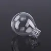 Bombilla Transparente Pet G40 con Forma de Burbuja, Carcasa de Plástico para Cadena de Luces Decorativas de Exterior, Carcasa Vacía Creativa de Botella para Bombilla