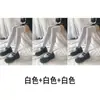Calcetines de verano para pantorrilla de mujer, Medias de tubo alto, Calcetines finos JK de media pantorrilla, Calcetines negros de compresión de tubo largo hasta la rodilla