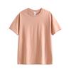 Uau Camiseta Pesada Personalizada 270g Algodão Puro Masculina e Feminina Algodão Solto Retro Ami Cáqui Cor Pura Manga Curta