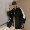 Hiphop europeu e americano jaqueta de rua alta masculina primavera e outono estilo coreano moderno americano retro uniforme de beisebol ins jaqueta de marca de moda