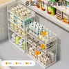 Divisórias internas para prateleiras de freezers, painéis de divisão multicamadas, cestos de armazenamento, divisórias e cestos de empilhamento específicos para freezer