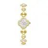 Suministros del Fabricante 9695 Pulsera de Reloj para Mujer Reloj para Damas con Alta Apariencia y Esfera de Nácar Temperamento Transmisión en Vivo Douyin