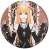 Death Note Series Desenho animado Bidimensional Emblema de folha de flandres Espelho Chaveiro Acessórios Pingente Periférico