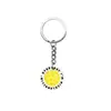 Llavero de Bola de Pico Deportivo de Goma Suave de PVC Colgante para Equipaje Regalo Llavero Accesorios para Joyería DIY Transfronterizo en stock