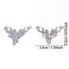 Accesorios para joyería DIY transfronterizos al por mayor colgantes vintage de renos navideños collares hechos a mano llaveros colgantes de aleación