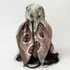 Al por mayor Nuevo Estilo 90 Transfronterizo Bufanda Cuadrada Grande de Moda para Mujer, Pañuelo de Seda para Envolver el Pecho, Moda Satinada, Más Vendido en Aliexpress Pañuelo para la Cabeza