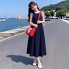 Vestido de verano sin mangas para niña, ropa infantil, vestido tipo tank top sin espalda para niña, vestido de playa estilo vacación en la playa