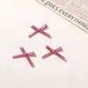 3,3cm Cor Macaron Borda com Acabamento Tecido Mini Laço DIY Acessórios de Cabelo Acessórios para Cabeça Sapatos e Meias Acessórios de Vestuário Acessórios