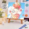 Pintura a Óleo Digital de Cachorro com Linha DIY Colorir à Mão Grafite Desenho Animado Fofo Decoração Curativa Fabricante Atacado