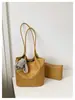 Bolsa Grande de Textura Tecida Retrô Transfronteiriça Nova Moda Feminina Bolsa Tote de Grande Capacidade Bolsa de Ombro Único Casual para o Dia a Dia