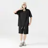 Conjunto Esportivo Casual de Alta Qualidade para Verão para Homens e Mulheres, Camiseta Curta e Shorts, Conjunto de Corrida ao Ar Livre para Casais
