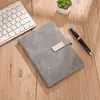 Set de caja de regalo empresarial personalizada para cuaderno A5, diario de alto valor estético, bloc de notas para reuniones de trabajo con logotipo personalizado