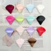 Xuanzi Mini Triángulo para Pulgar que No Absorbe Polvo Set de Belleza de Felpa para Maquilladores Esponja de Algodón Ultra Suave Crystal