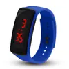 En stock nuevo reloj de segunda generación LED electrónico moda simple cuadrado táctil natación gafas de sol reloj pulsera para niños